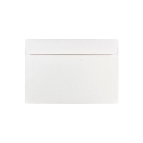 JAM PAPER 8 3/4 x 11 1/2 Booklet Commercial Envelopes White 50/Pack 