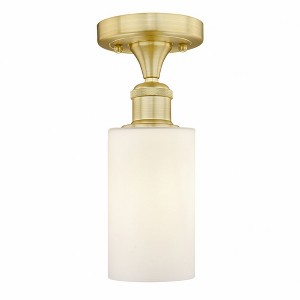 Clymer - 1 Light Semi-Flush Mount In Art Deco Style-9.63 Inches Tall and 3.88 Inches Wide - 1 of 1