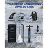 FIONECA 11' Inflatable Stand Up Paddle Board ¨C 34'' Wide, 6'' Thick, with Full Accessories Kit - 2 of 4