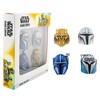 SalesOne LLC Star Wars: The Mandalorian 4-Piece 3D Metal Helmet Pin Set | Toynk Exclusive - 2 of 4