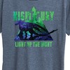 Women's - How to Train Your Dragon - Night Fury Light Up The Night Short Sleeve Graphic T-Shirt - 2 of 4
