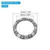 Unique Bargains Stainless Steel Repair Accessories Bike Ball Crank Bearings 4 Pcs - 2 of 4