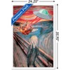 Trends International Masters Redux - The Scream UFO Framed Wall Poster Prints - 3 of 4