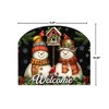 Briarwood Lane Winter Art Sign 8.25x10.25 Snowman Pair For Winter Art Sign - 2 of 4