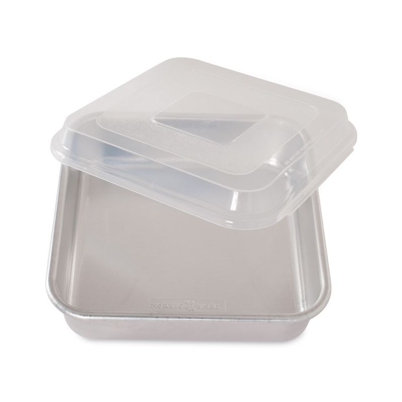 Nordic Ware Naturals® 9" Square Cake Pan with Lid, 1 of 6