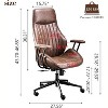 XIZZI Home Office Desk Chairs Computer Office Chair Modern Ergonomic Desk Chair High Back Suede Fabric Desk Chair for Executive or Home Office - 2 of 4