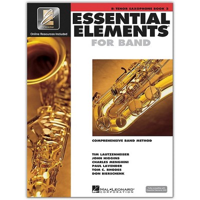 Hal Leonard Essential Elements for Band - Bb Tenor Saxophone 2 Book/Online Audio