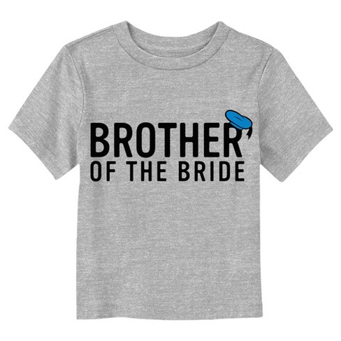 Mickey & Friends Donald Duck Brother of the Bride T-Shirt - image 1 of 3