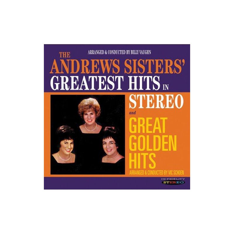 Andrews Sisters - Greatest Hits In Stereo/Great Golden Hits (CD), 1 of 2