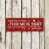 Slickblue Sweet Goodnight Quote Sign, 3.5x10 Rustic Knotty Pine Wood Plaque, Wall or Shelf Decor - 2 of 3