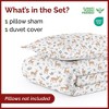 Luxury Soft Premium Christmas Duvet Cover Set - Zipper Closure & Matching Pillow Shams - CGK Linens - 2 of 4