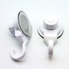 Evideco French Home Goods Set of 2 Strong Hold Vacuum Suction Cup Hooks for Shower & Kitchen – Perfect for Loofah, Towels & More - 2 of 4
