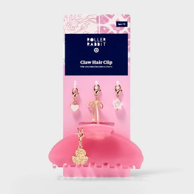 Charm Claw Clip Light Pink - Roller Rabbit x Target