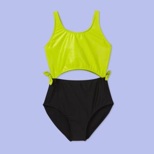 Girls Cut Out One Piece Swimsuit More Than Magic Lime Target