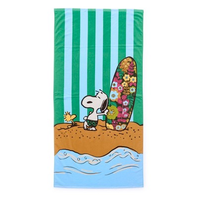 Vera Bradley Peanuts Outlet Essential Beach Towel