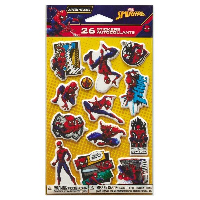 Spider-man 26ct Puffy Stickers : Target