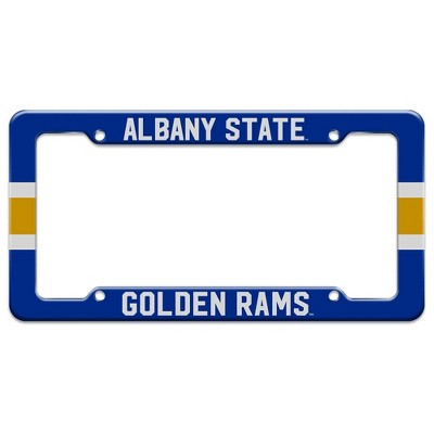Albany State University Stripe License Plate Tag Frame