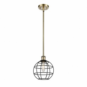 Lake Placid - 1 Light Stem Hung Pendant In Industrial Style-10.25 Inches Tall and 8 Inches Wide - 1 of 1