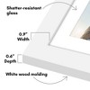 Americanflat 11x14 Collage Picture Frame to Display 5 4x6 Photos at Once - White - 3 of 4