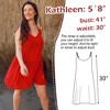 Solaris Women’s Beach Casual Mini Sundress, Backless Spaghetti Strap Mini Summer Dresses, Gift for Moms - 4 of 4