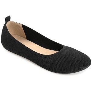 Journee Women's Jersie Foldable Dress Flats - 1 of 4