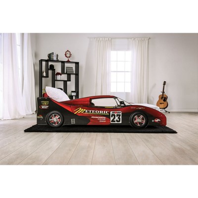 Twin Size Bed Frame with Race Car Design for Bedroom