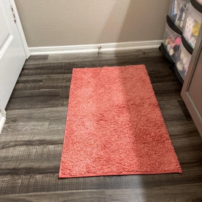 22"x60" Antimicrobial Bath Runner Orange - Threshold™ : Target