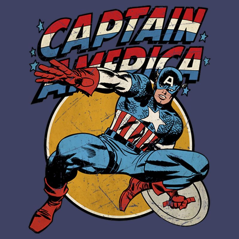 Toddler's Marvel Captain America Shield T-Shirt, 2 of 4