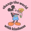 Girl's Disney Mickey Mouse Change the World with Kindness T-Shirt - 2 of 4
