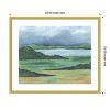 Amanti Art Striated Terrain II by Regina Moore Wood Framed Wall Art Print - 3 of 4