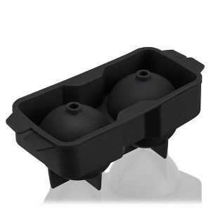 Innovine Ice Sphere Mold for Whiskey & Cocktails - Food-Safe Silicone for Easy Release - Perfect for Whiskey and Cocktails - Ice Ball Maker, Set of 1 - 1 of 4