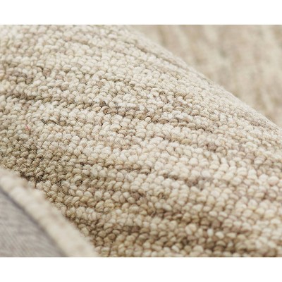 Natural Wool Hand-Tufted Runner Rug 2'3" x 8'