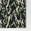 Printed Ribbed Plush Throw Blanket - Room Essentials™ - 4 of 4