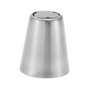 Unique Bargains Piping Tip 304 Stainless Steel Silver Tone 0.98"x1.46"x1.65" 1 Pcs - 1 of 3