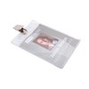 SICURIX Vinyl Badge Holder with Clip, Vertical, 4" x 3", Pack of 50 - 2 of 4