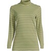 Lands' End Women's Relaxed Cotton Long Sleeve Mock Turtleneck - 3 of 3