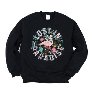 Simply Sage Market Women's Graphic Sweatshirt Lost In Paradise - 1 of 3