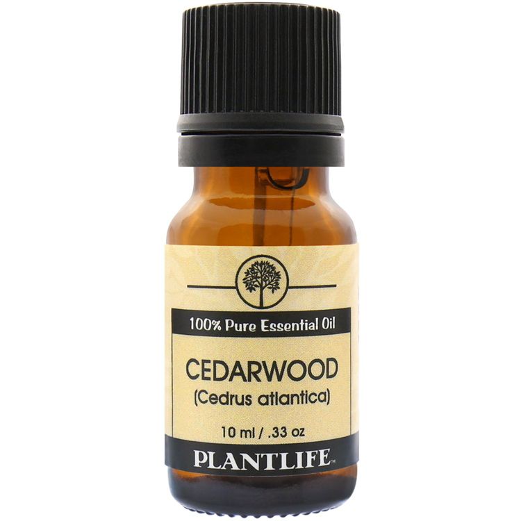 Plantlife Cedarwood Essential Oil – 100% Pure & Therapeutic Grade – Natural, Undiluted & Steam-Distilled – No Additives or Filters – 10ml Aromatherapy, 1 of 3