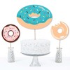 Big Dot of Happiness Donut Worry, Let's Party - Doughnut Party Centerpiece Sticks - Table Toppers - Set of 15 - 3 of 4