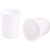 Juvale 16-Pack Reusable Plastic Cup Party Tumblers Stadium Cups, White, 16 oz - 4 of 4