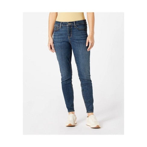Denizen® From Levi\'s® Women\'s Mid-rise Skinny Jeans - Nouveau Retro 18  Short : Target