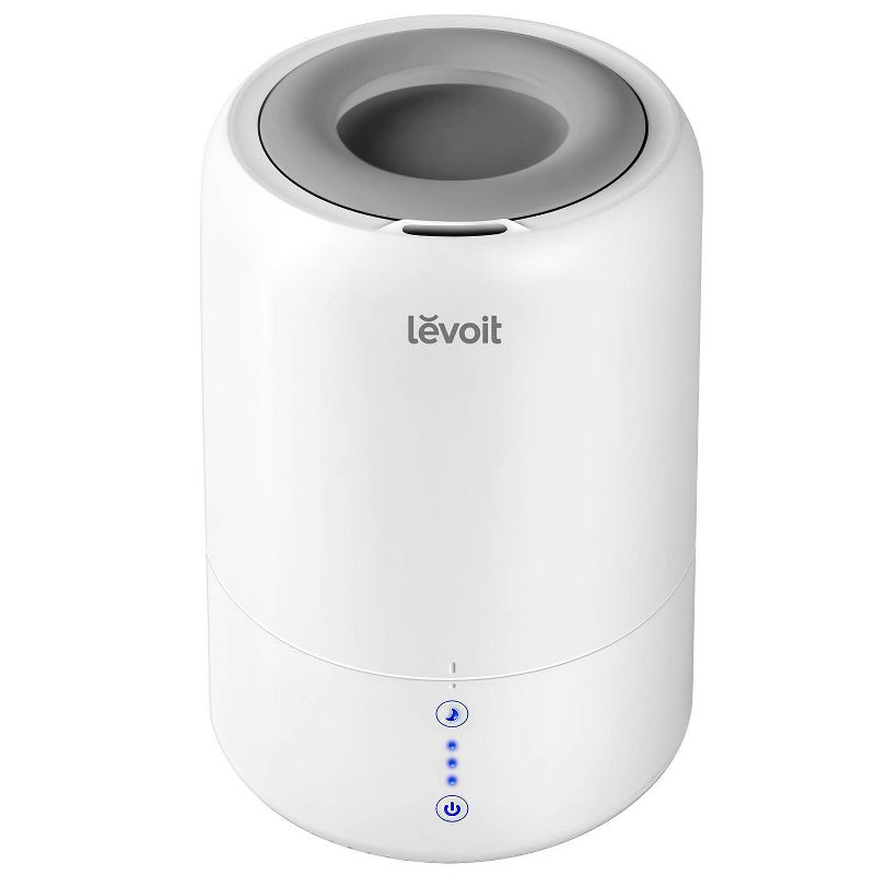 Levoit Evaport Ultrasonic Top-Fill Cool Mist 2-in-1 Humidifier and Diffuser Gray, 1 of 7