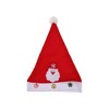 Unique Bargains Christmas Hat Polyester Red 11.02"x14.96" 1 Pc - 4 of 4