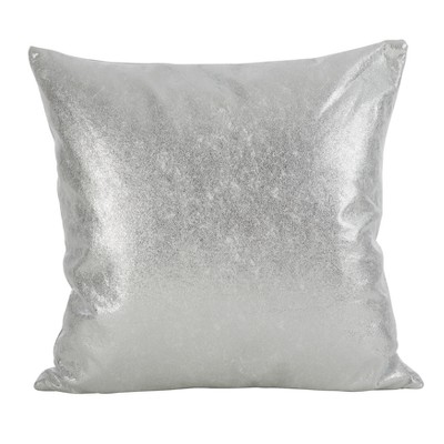 Silver 2025 throw pillow