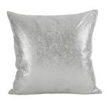 20"x20" Shimmering Metallic Design Down Filled Throw Pillow - Saro Lifestyle