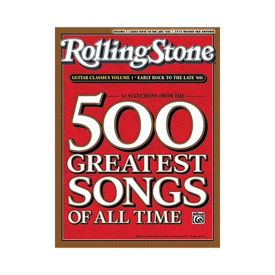 Alfred Rolling Stone 500 Greatest Songs Of All Time Guitar Classics Volume 1