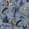 Lord of The Rings Boxer Shorts Icons One Ring Tree of Gondor Underwear Grey - 2 of 4