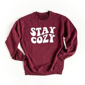 Simply Sage Market Women's Graphic Sweatshirt Stay Cozy - 1 of 3