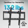 Pipishell UL Listed Tilt TV Wall Mount for 37-75" TVs, Fits 16"-24" Studs, Max VESA 600x400mm, Holds Up to 132 lbs - 2 of 4