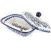 Blue Rose Polish Pottery 66 Vena Butter Tub - 2 of 2